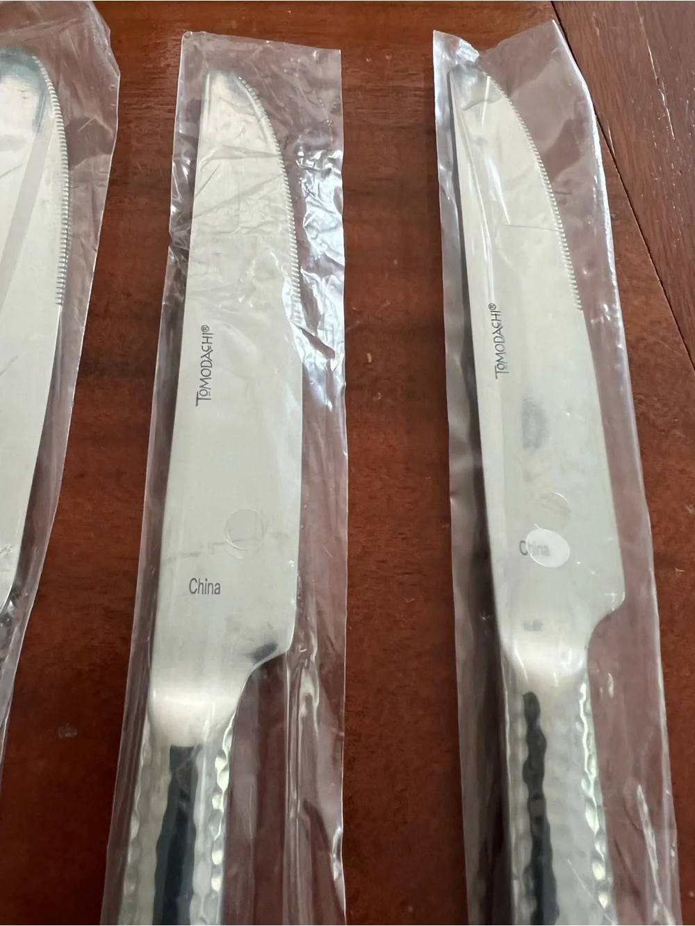 Tomodachi Stainless Steel Dinner Knives - Set of 8